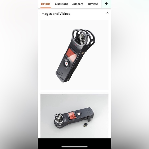 ZOOM H1 Handy Recorder - Picture 3 of 6